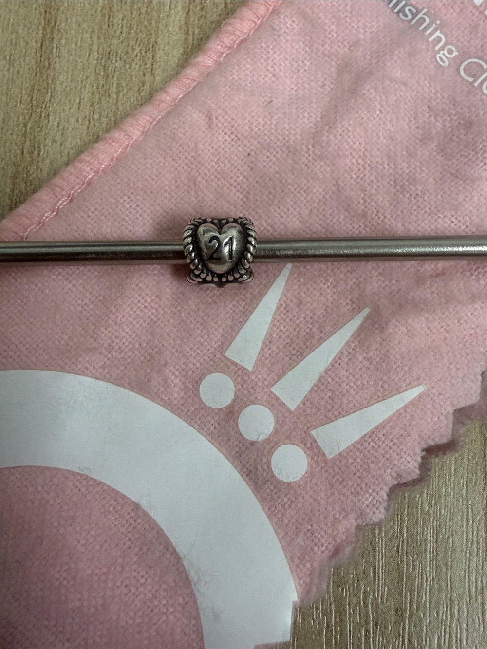 Pandora 21st birthday charm